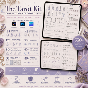 The Tarot Kit: Complete Deck Creator Bundle preview 2