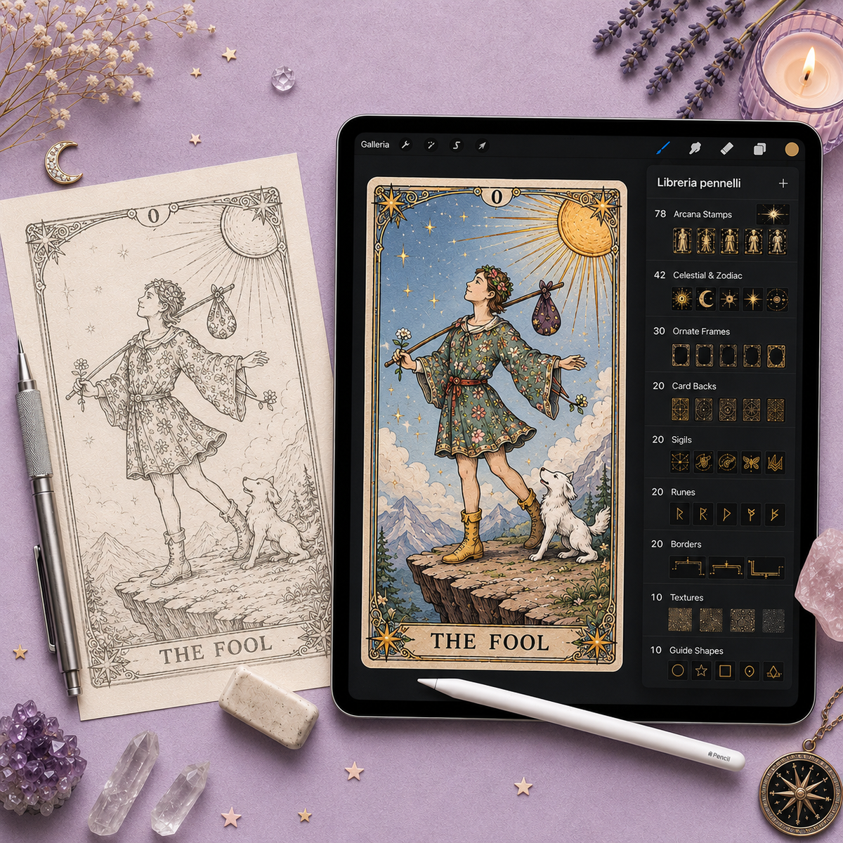 The Tarot Kit: Complete Deck Creator Bundle