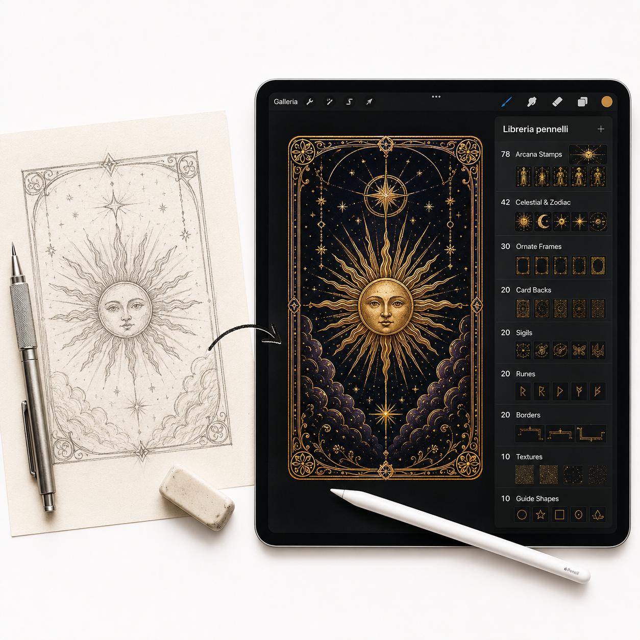 The Tarot Kit: Complete Deck Creator Bundle